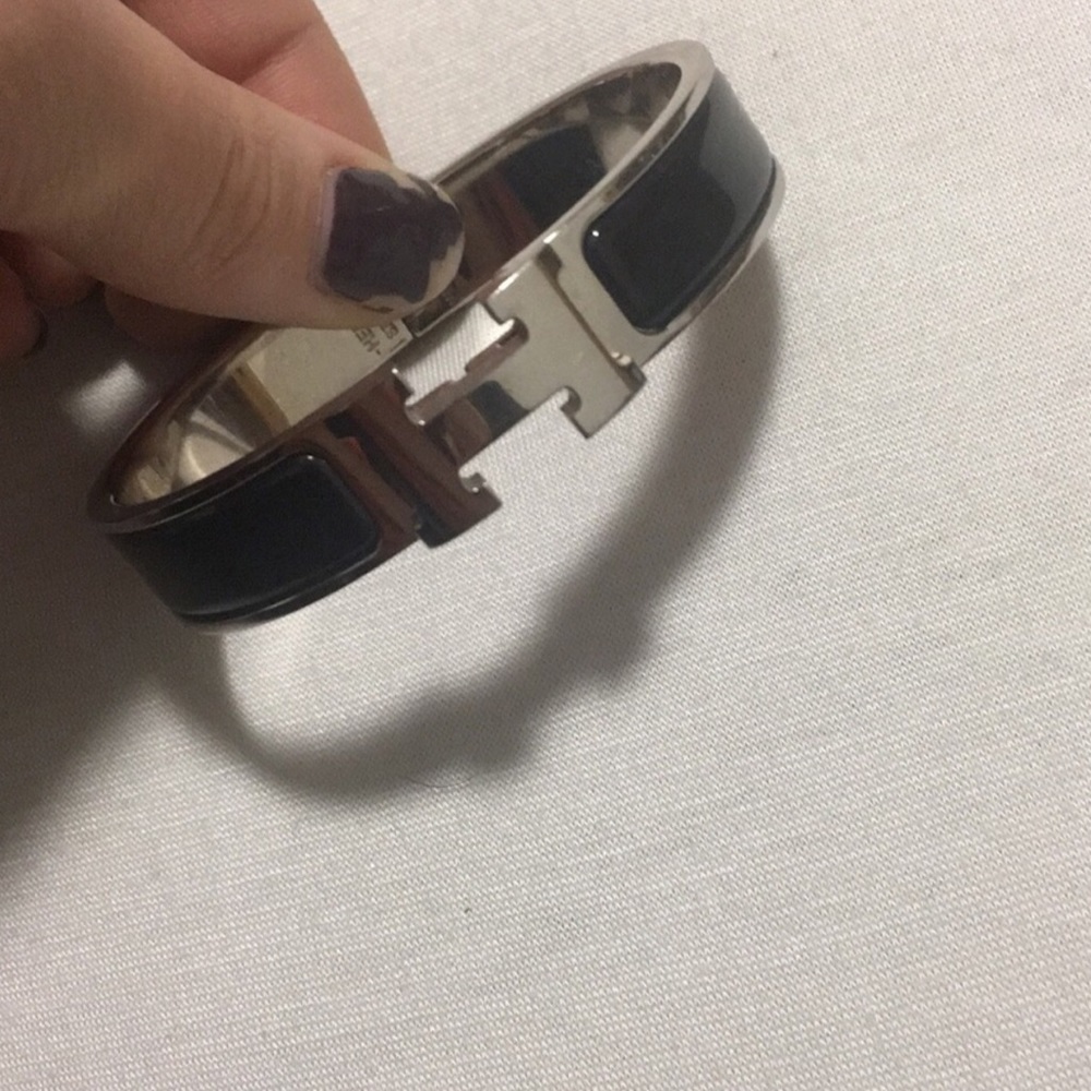 Black Hermes Braclet